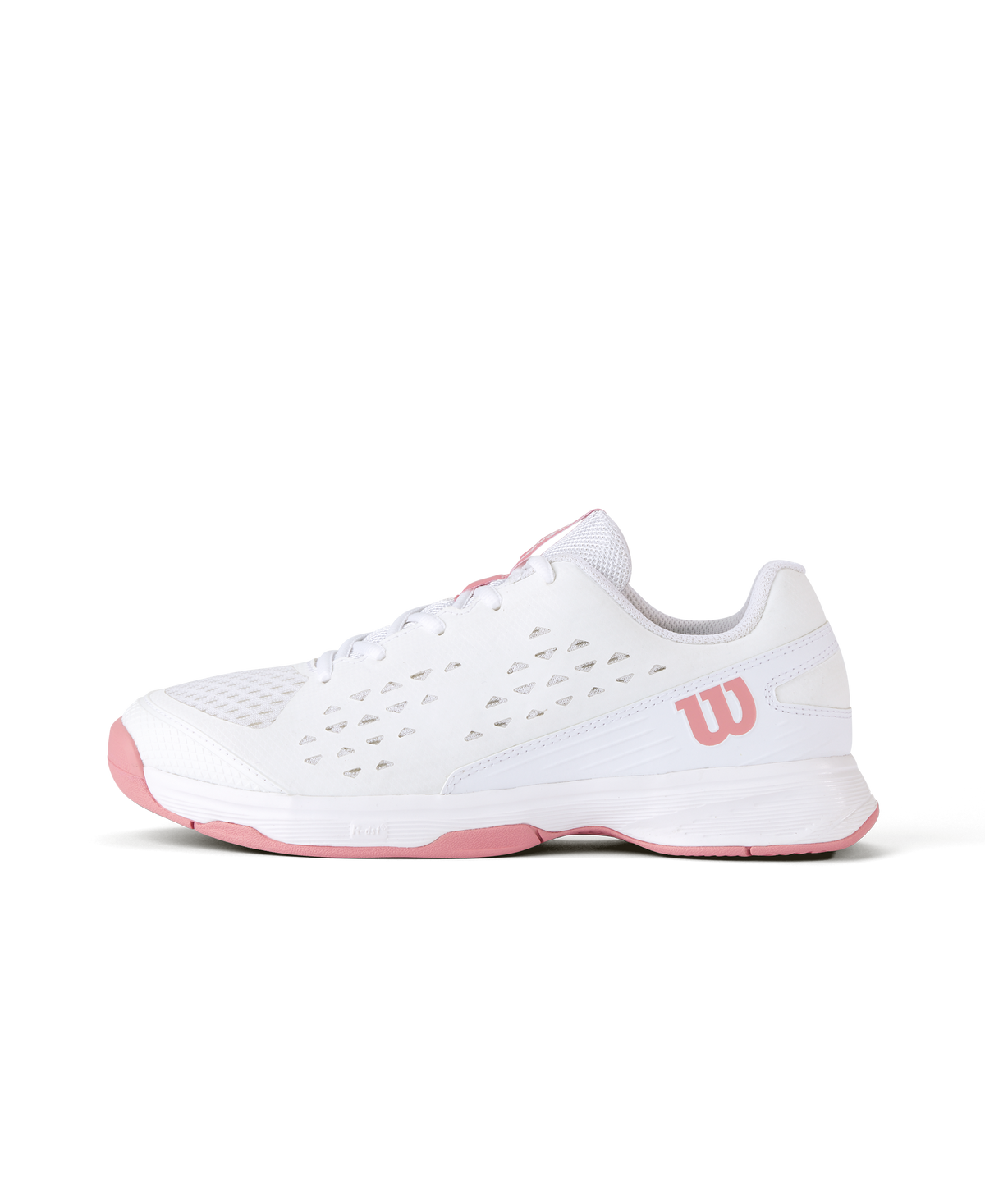 Wilson Rush Pro L Tennis Shoes Junior - White/Pink