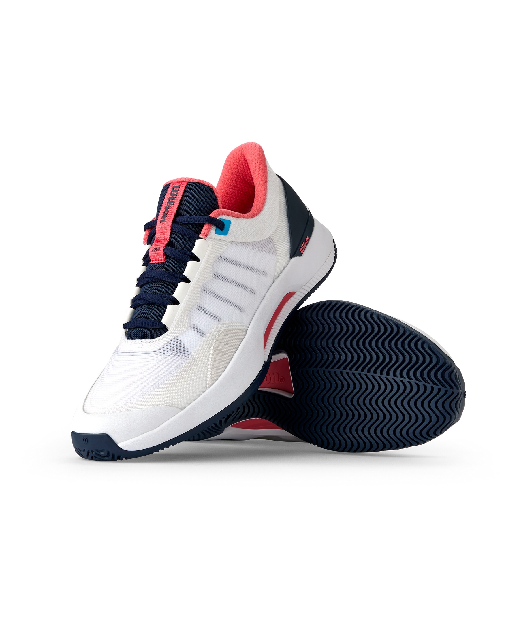 Wilson Intrigue Tour Tennis Shoe Women - White/Navy