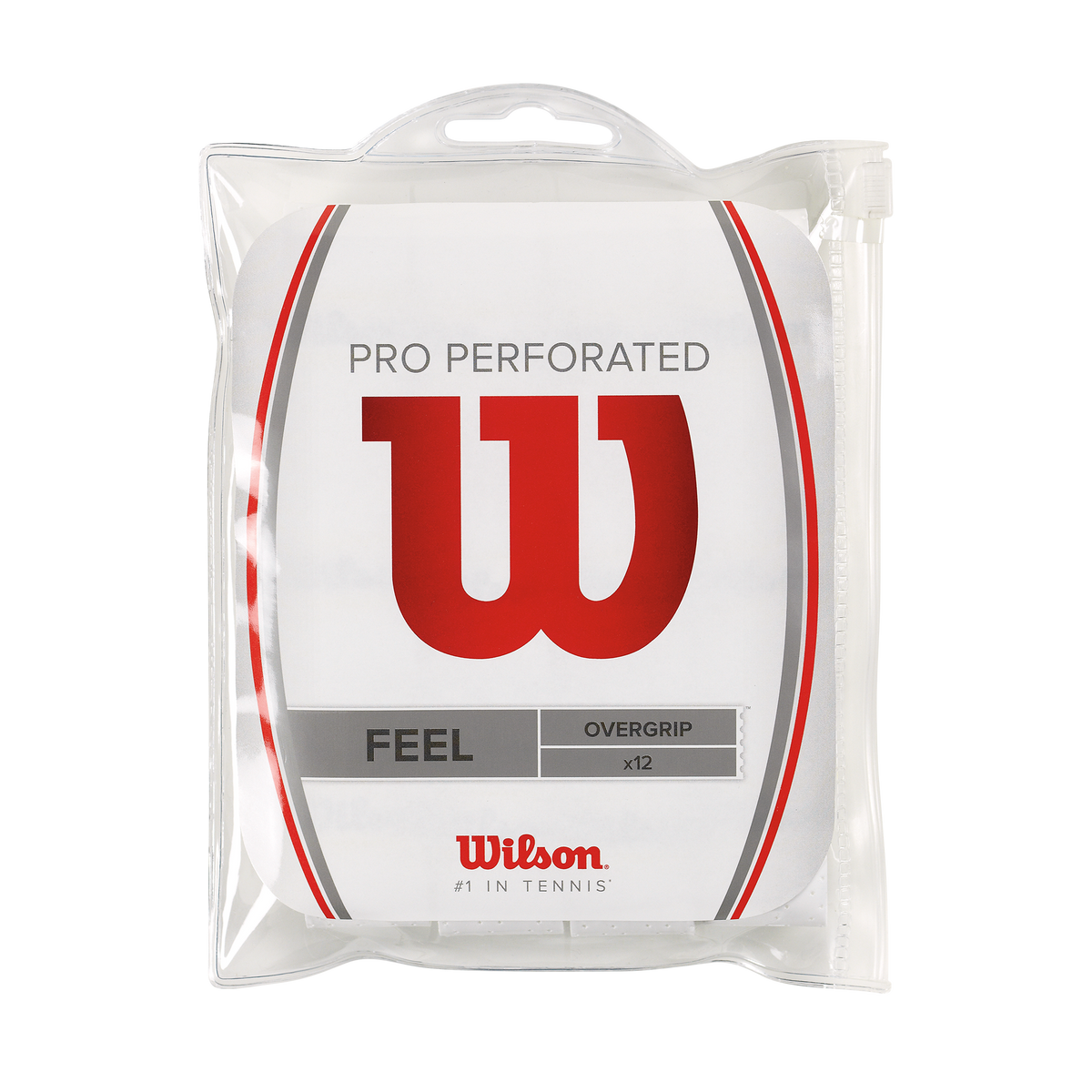 Wilson Pro Overgrip Perforated 12 Pack - White