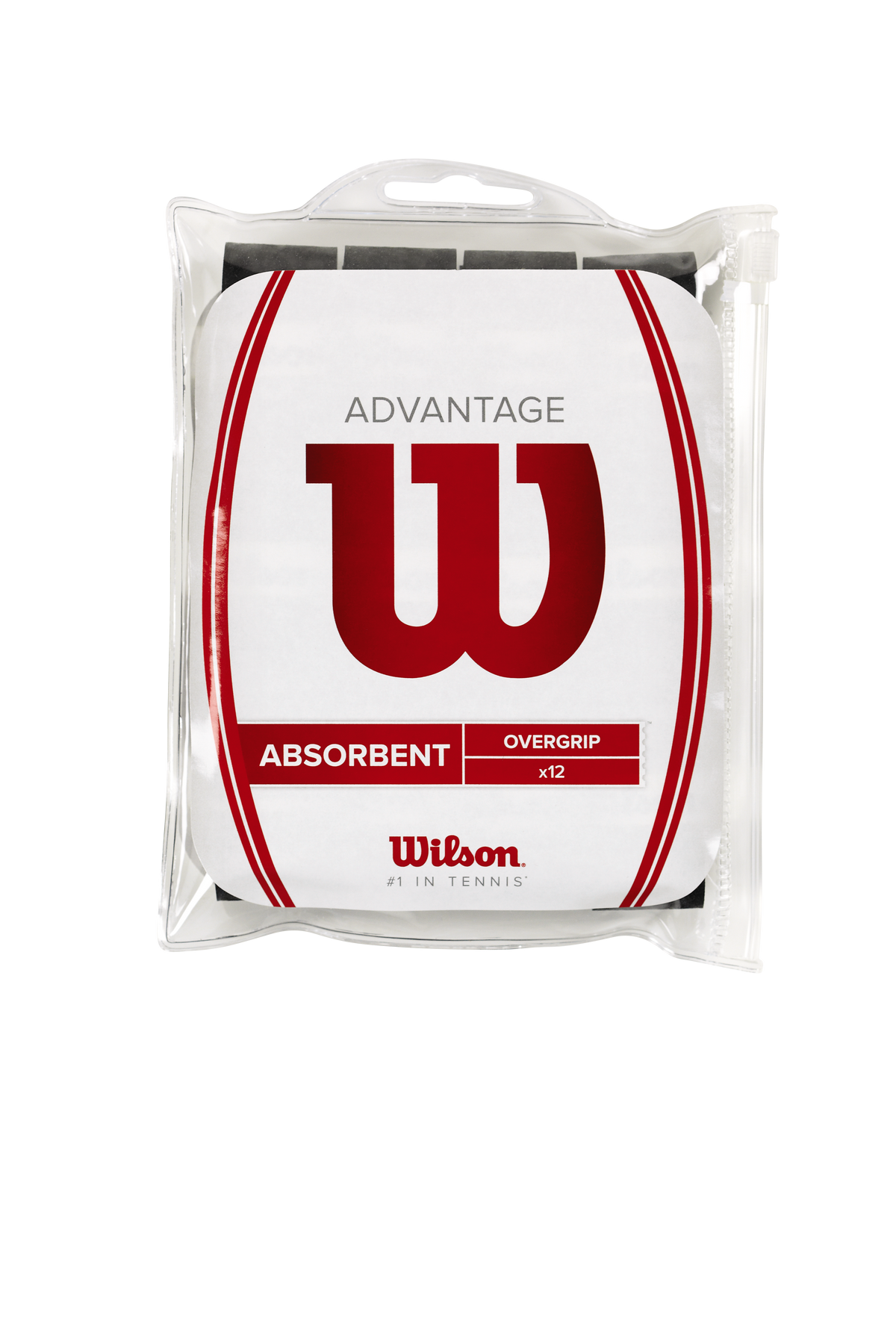 Wilson Advantage Overgrip 12 Pack - Black