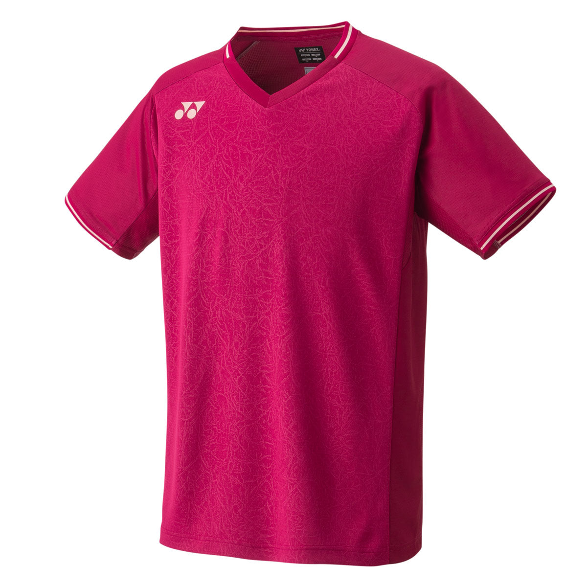 Yonex 10518 Crew Neck Shirt Men - Reddish Rose