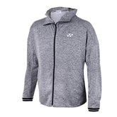 Yonex YHD6000 Zip Hoodie Unisex - Grey