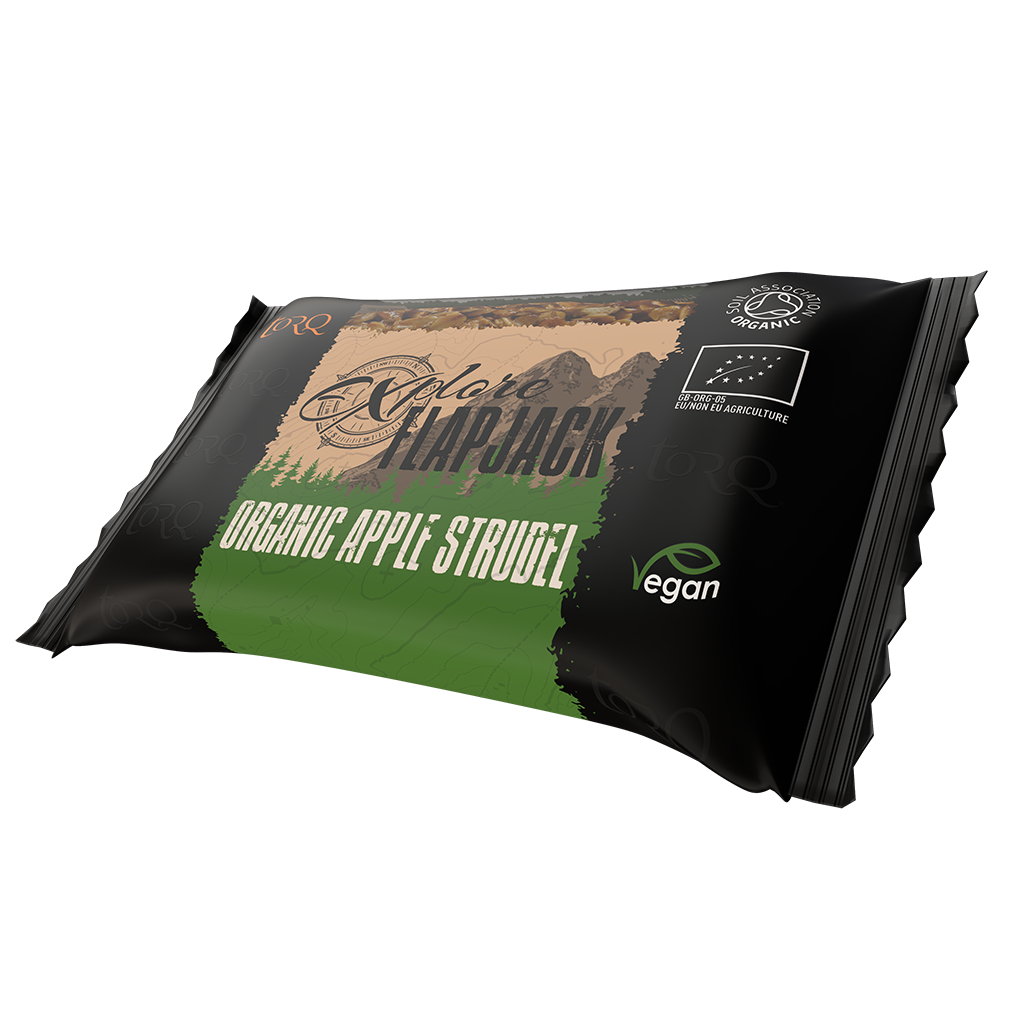 Torq EXPLORE Organic Flapjack (Single) Apple Strudel