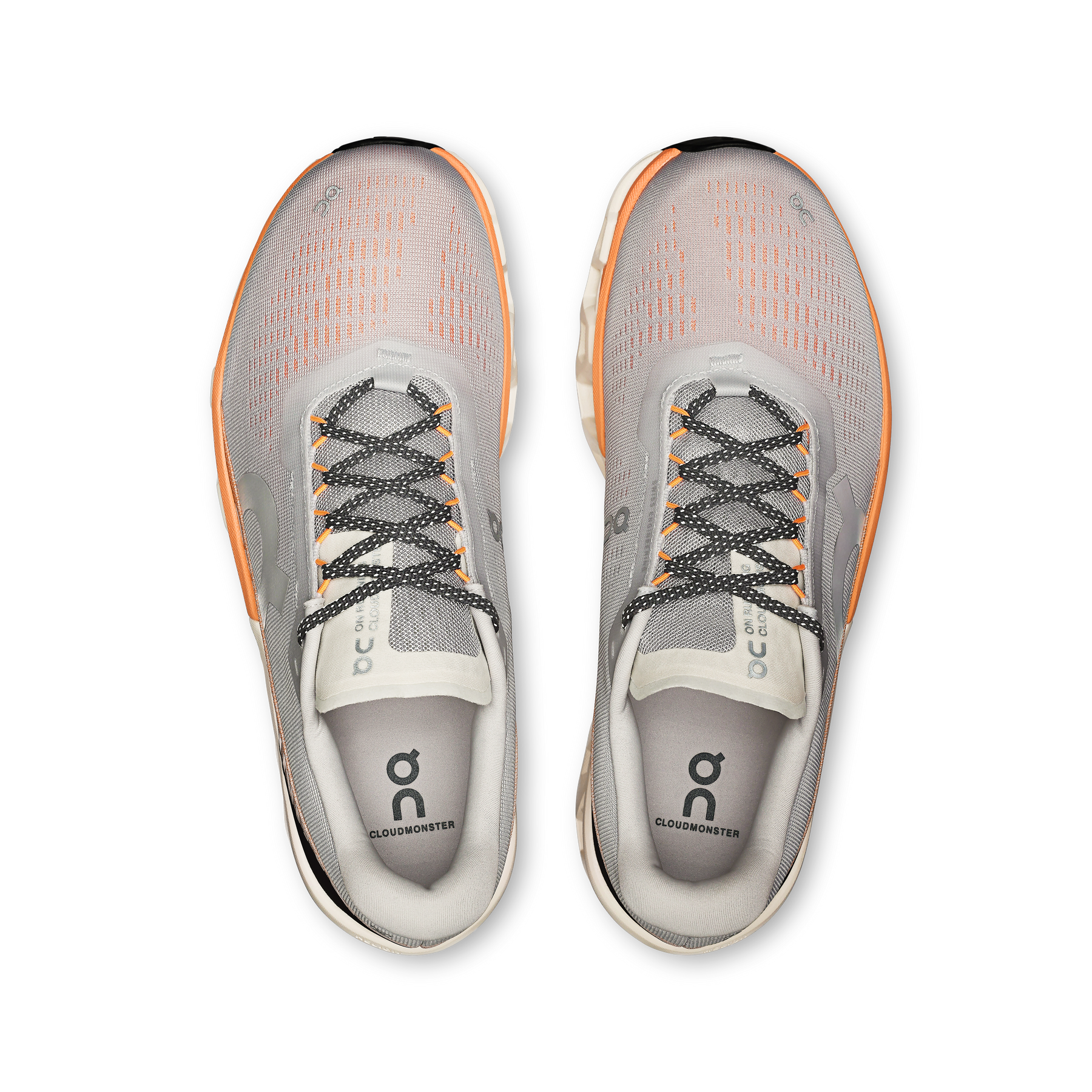 On Running Cloudmonster 2 Running Shoe Men - Glacier/Tangerine