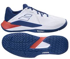 Babolat Propulse Fury 3 All Court Tennis Shoe Men - White/Blue