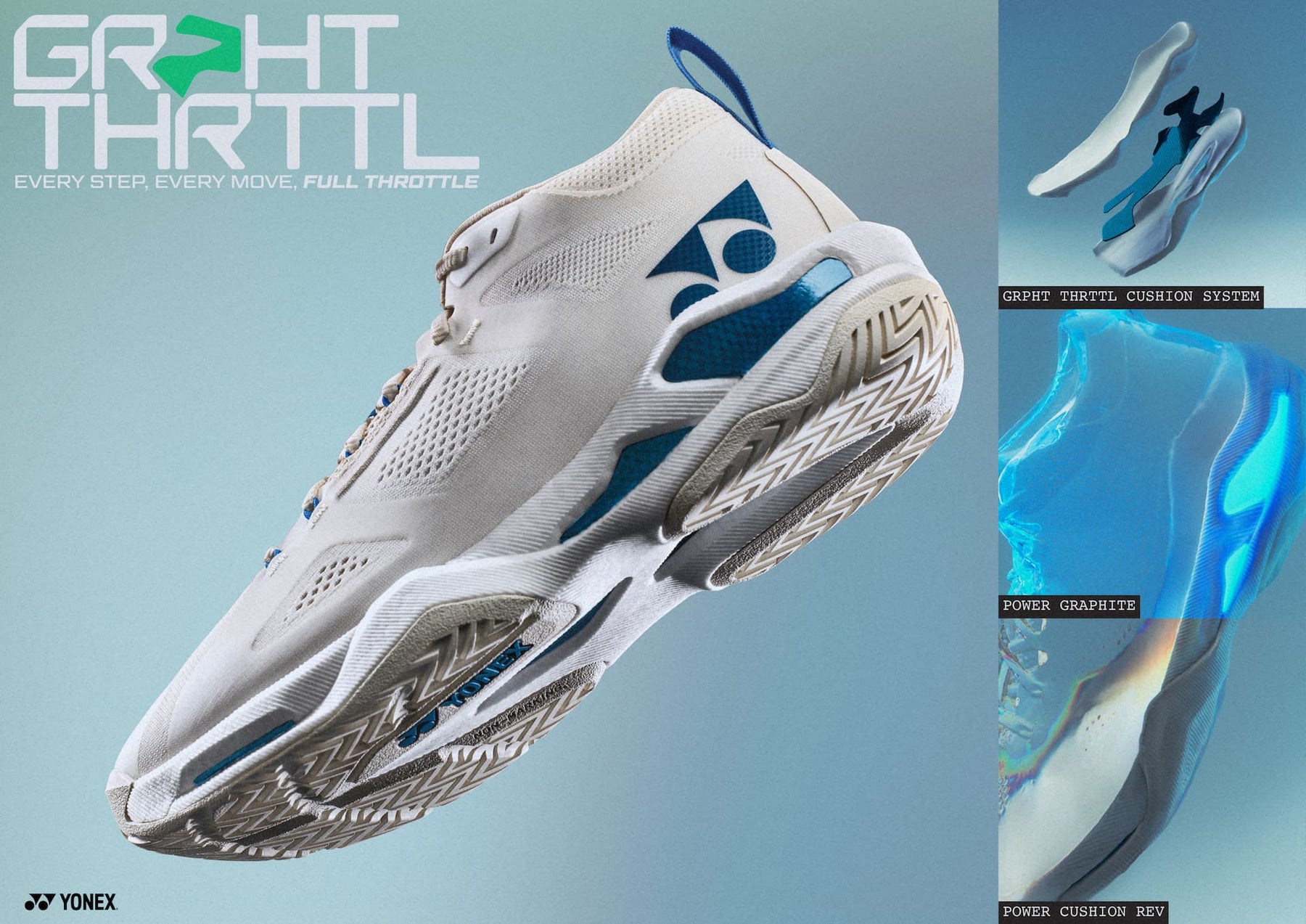 PRE-ORDER Yonex Grpht Thrttl Concept Shoes Women