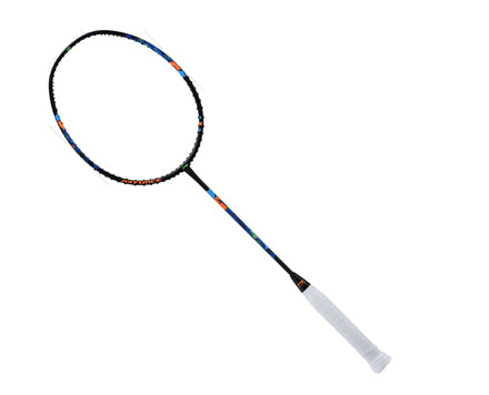 Li-Ning AxForce Junior Badminton Racket - White/Black