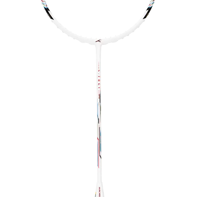 Hundred N-Ergy 90 Attack 4U Badminton Racket - White/Red