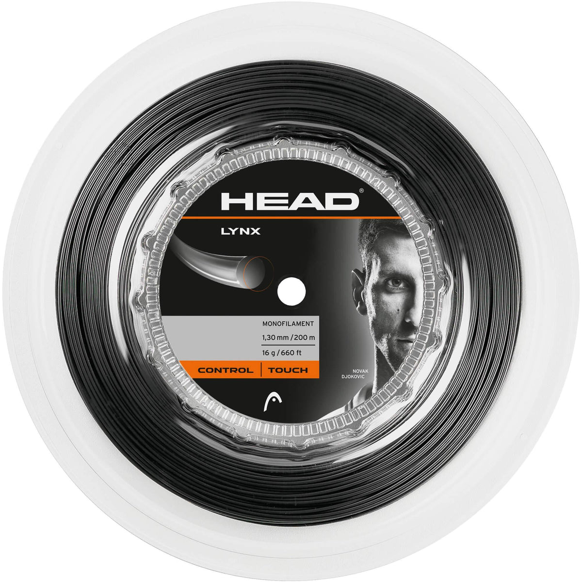 HEAD Lynx 17/200m Tennis String Reel - Anthracite
