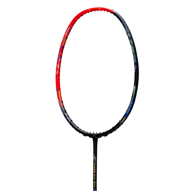 Hundred Power Ray 900 5U Badminton Racket - Black/Red