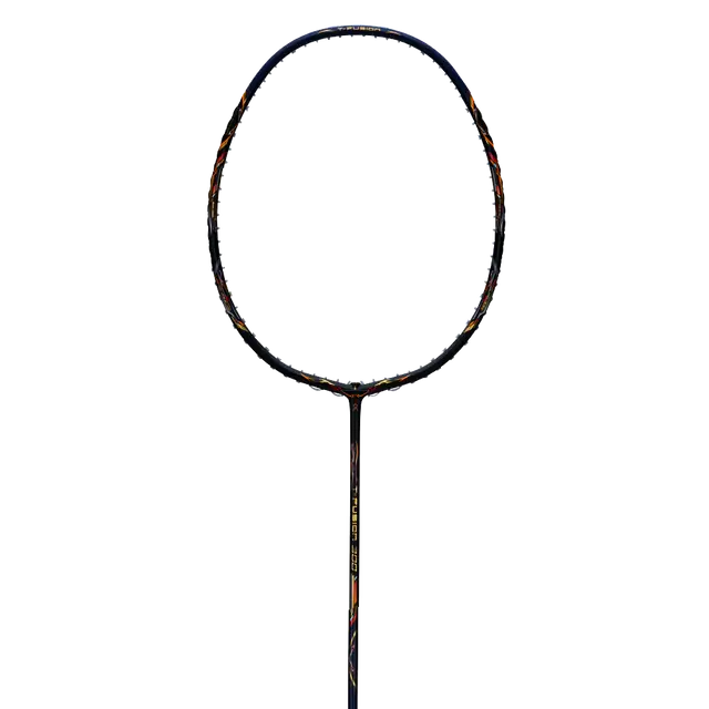 Hundred T-Fusion 300 5U Badminton Racket - Black/Navy