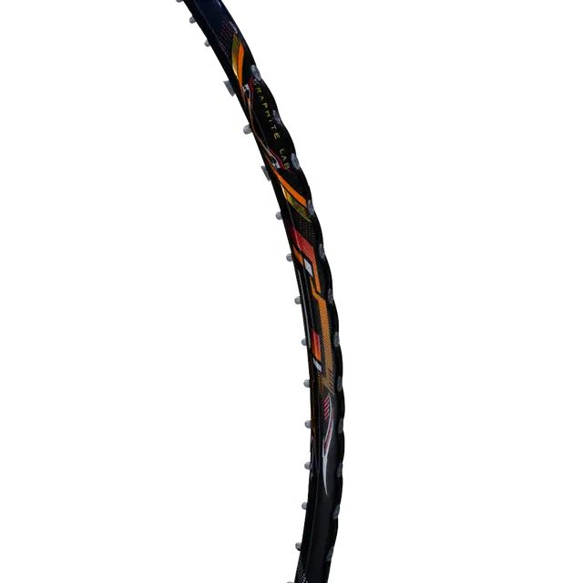 Hundred T-Fusion 300 5U Badminton Racket - Black/Navy