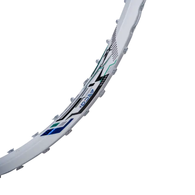 Hundred T-Fusion 300 4U Badminton Racket - White