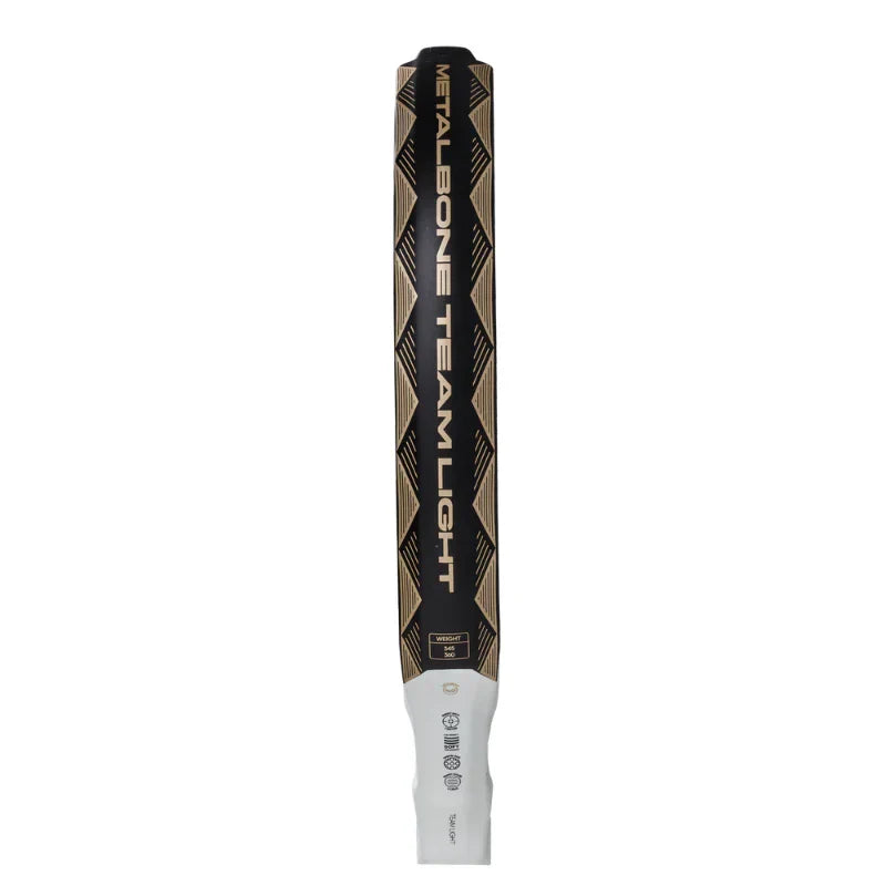 Adidas Metalbone Team Light 3.4 Padel Racket - Black/Gold