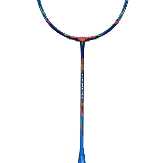 Hundred Aeroflash X Zoom 5U Badminton Racket - Navy/Blue/Orange