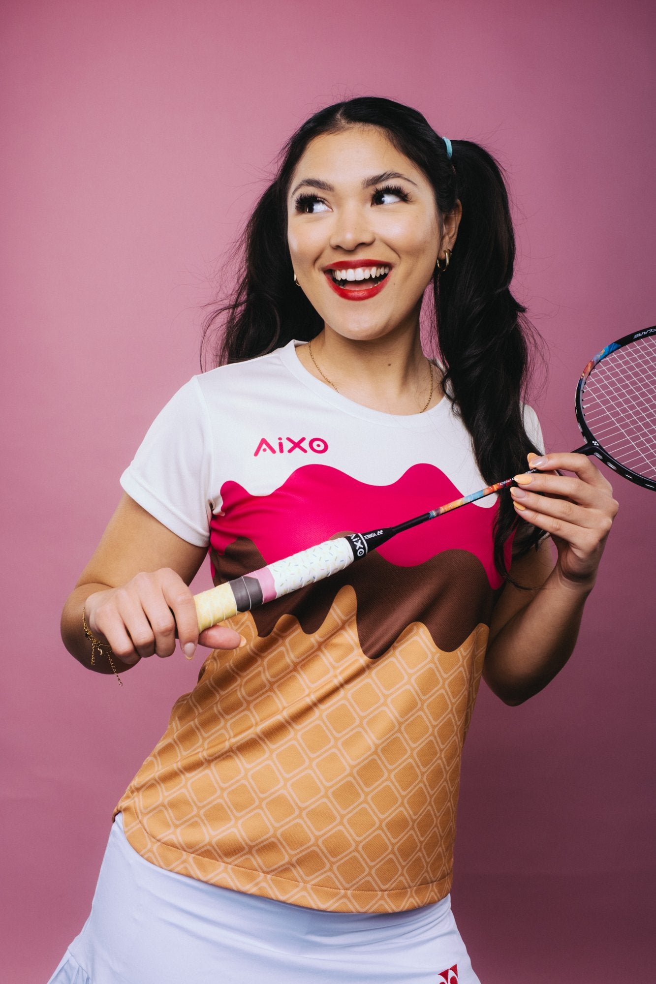 AIXO Scorpion Spaceballs 3K carbon pickleball paddle