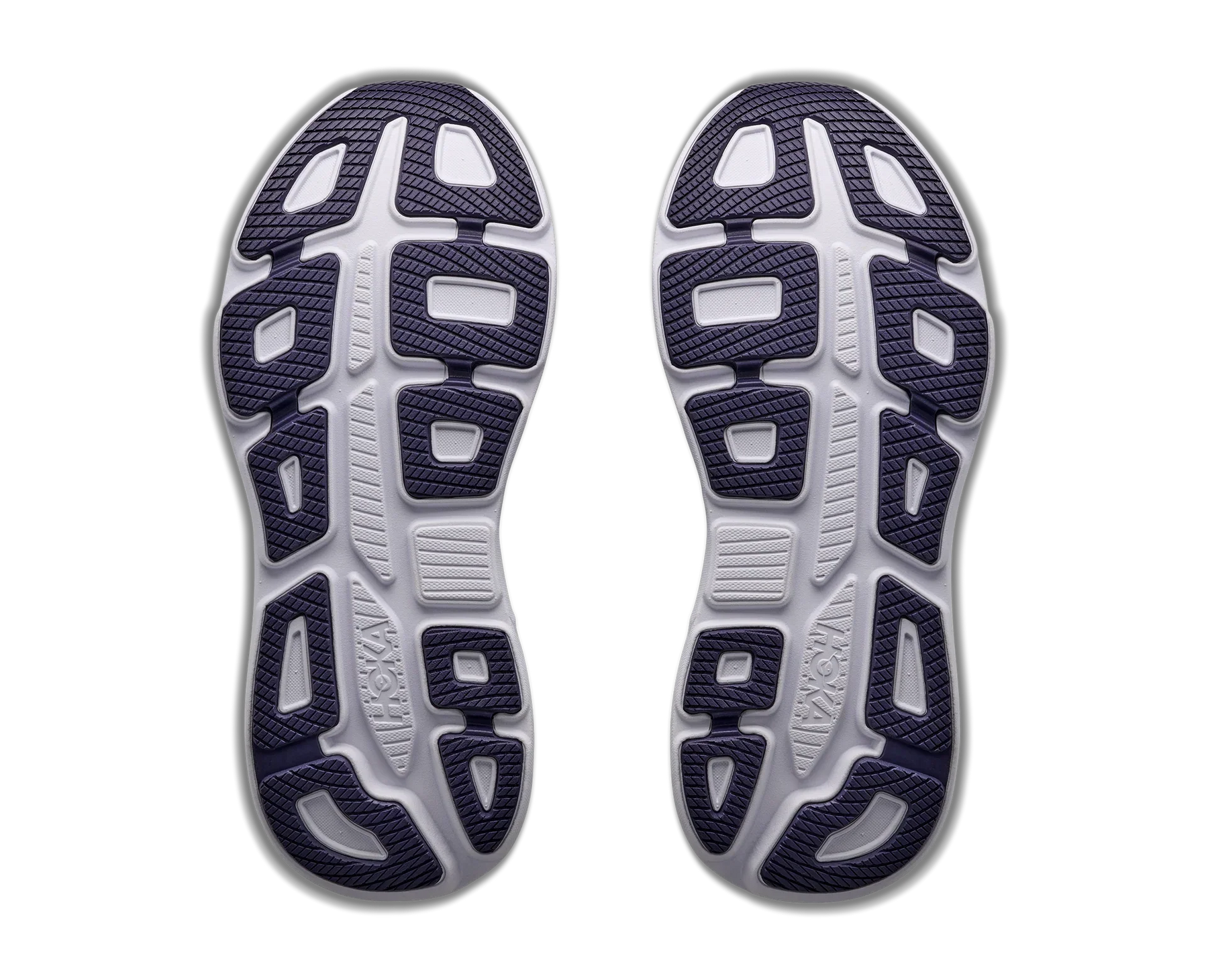 Hoka Bondi 9 Running Shoe Men - Stellar Grey/Squid Ink