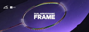 Hundred Hyfonic 7 Badminton Racket - Purple/Green