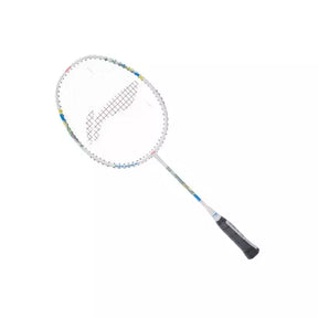 Li-Ning AxForce Kids Badminton Racket - White/Black