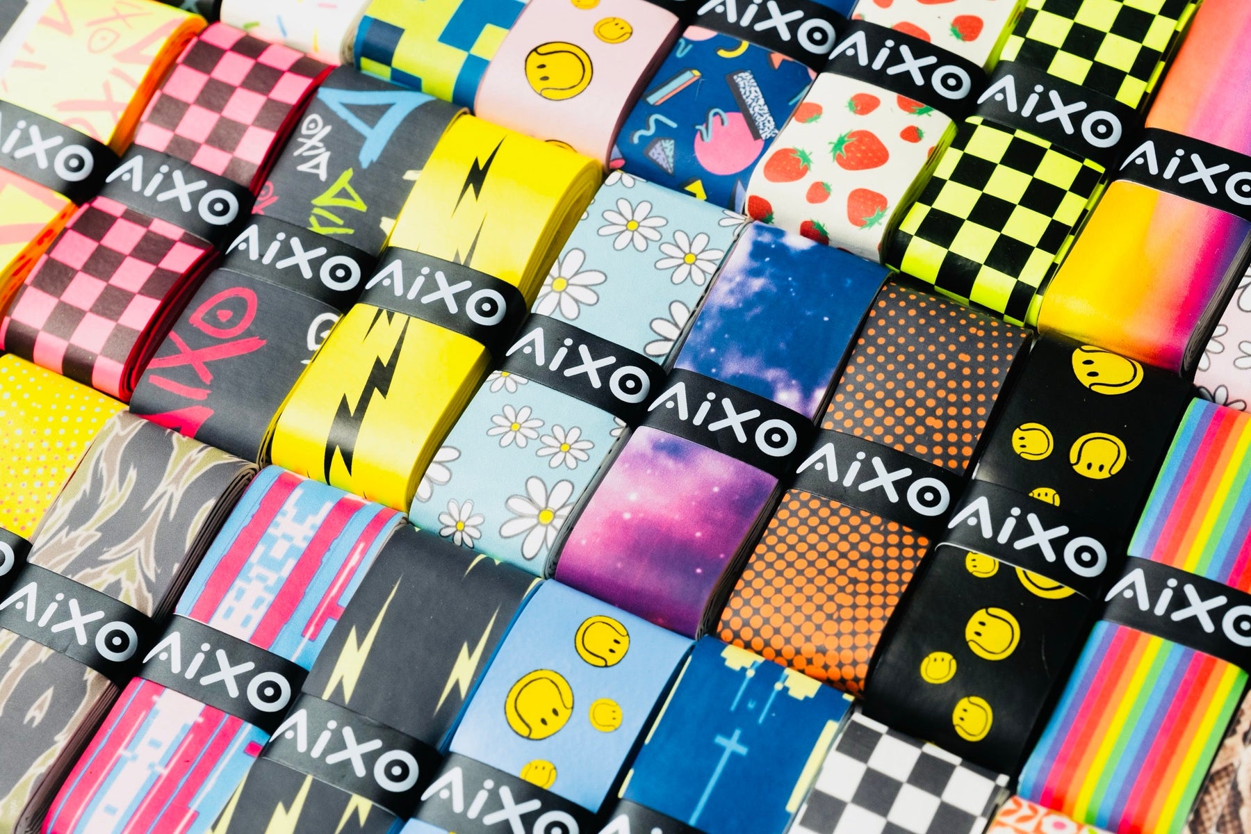 Aixo Tag Tacky Overgrip Multicolour