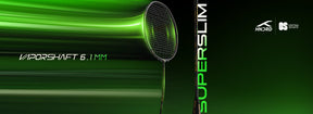 Hundred Nitrix 70 Venom Badminton Racket - Black/Green