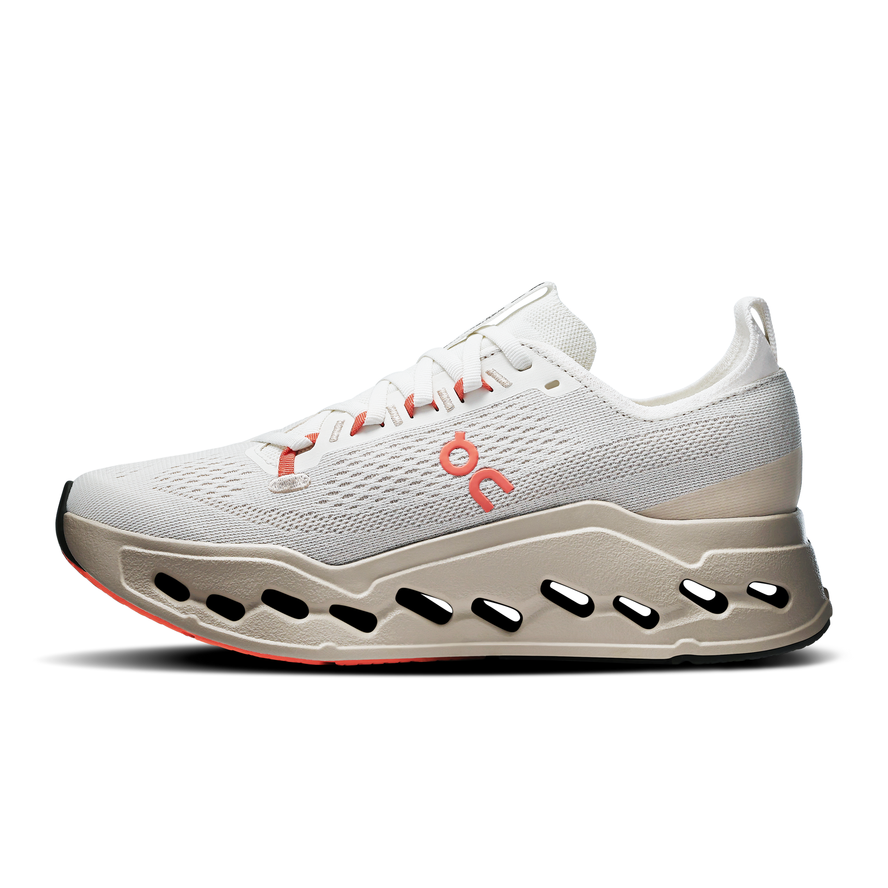 On Running Cloudsurfer Max Running Shoe Men - Ivory/Salmon