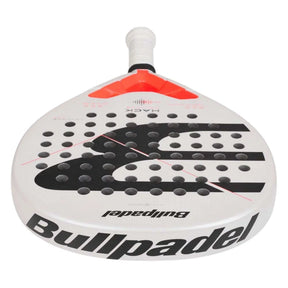 BullPadel Hack Advance 26 Padel Racket - White/Orange Padel BullPadel