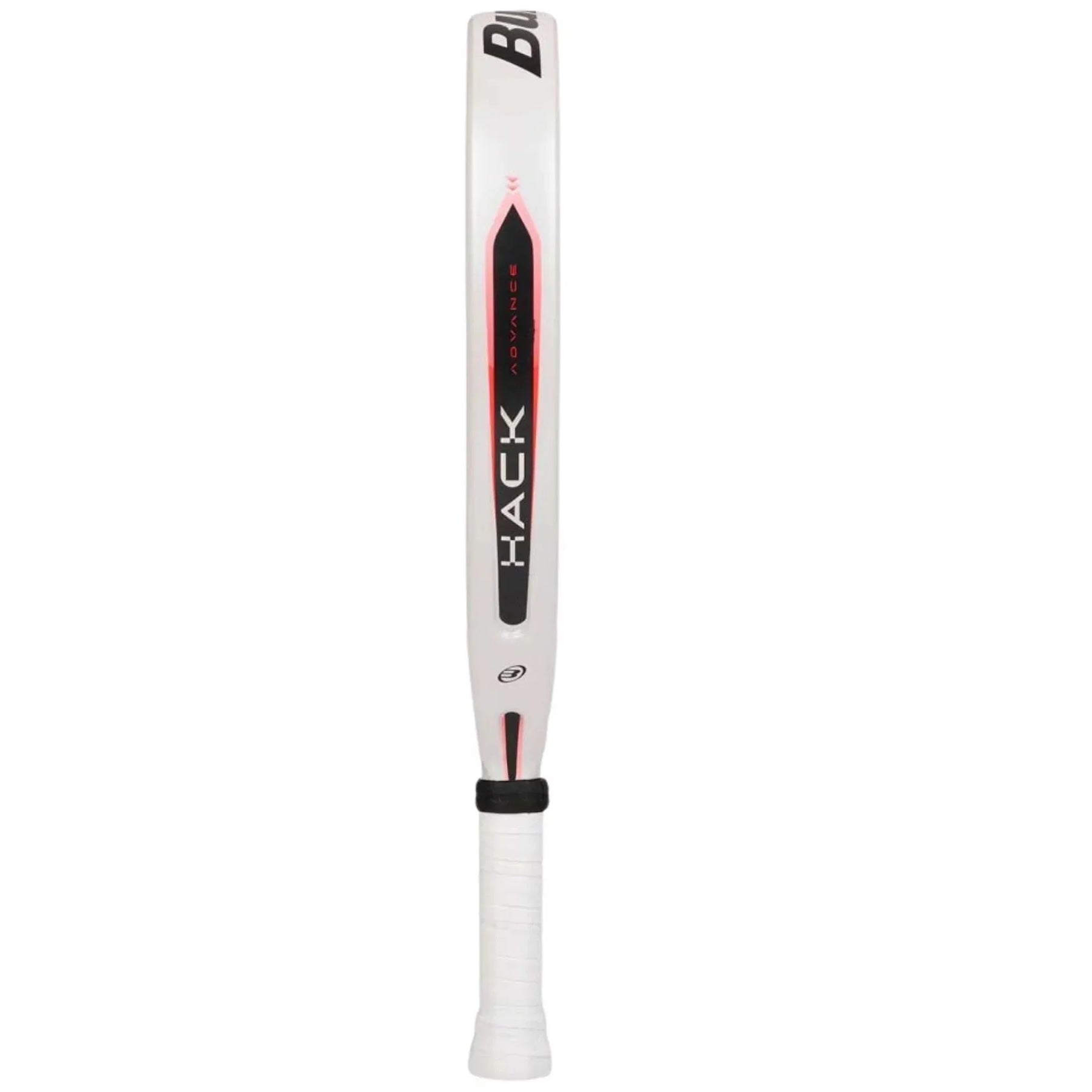 BullPadel Hack Advance 26 Padel Racket - White/Orange Padel BullPadel