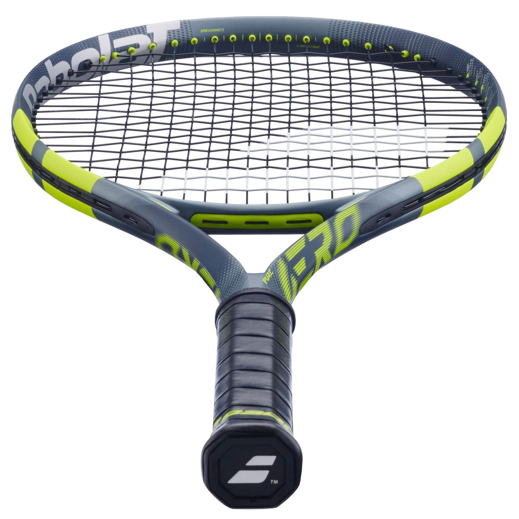 Babolat Pure Aero 2026 Tennis Racket Unstrung - Grey/Yellow Tennis Rackets Babolat