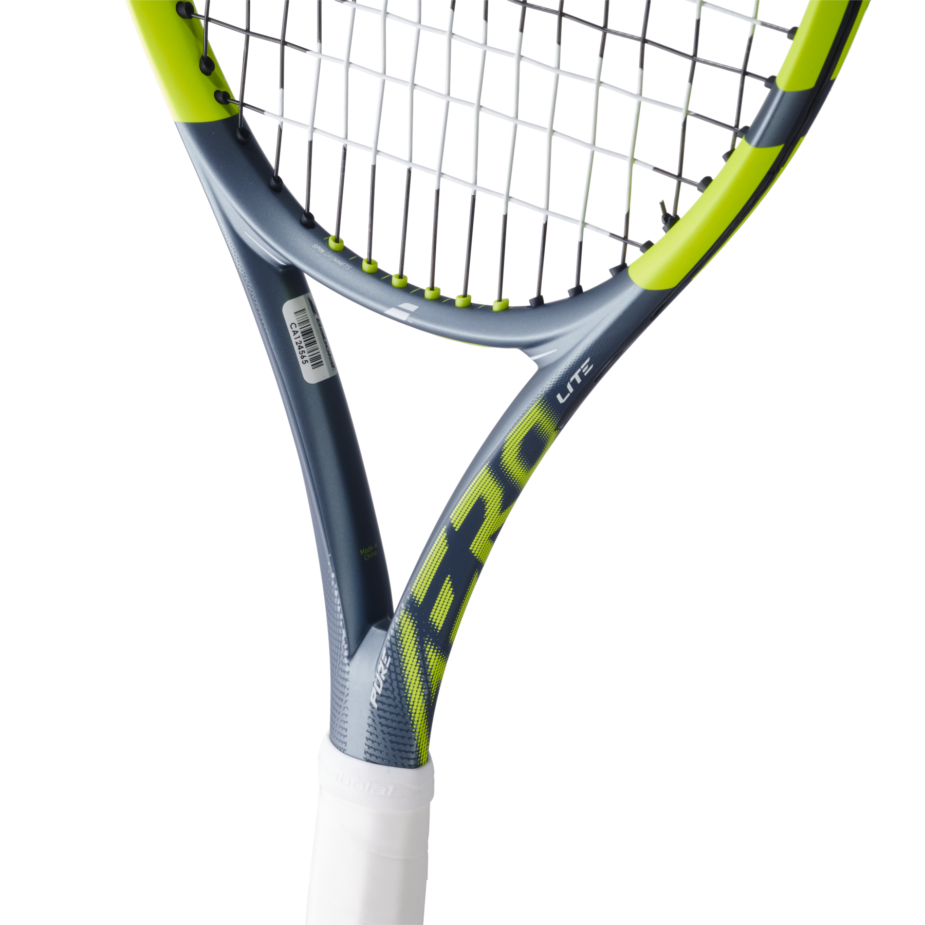 Babolat Pure Aero Lite 2026 Tennis Racket Unstrung - Grey/Yellow Tennis Rackets Babolat