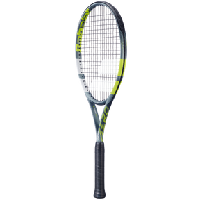 Babolat Evo Aero 2026 Tennis Racket Strung - Grey/Yellow Tennis Rackets Babolat