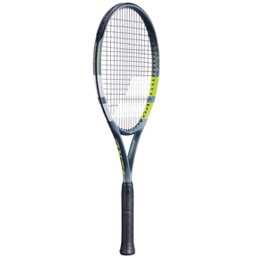 Babolat Evo Aero 2026 Tennis Racket Strung - Grey/Yellow Tennis Rackets Babolat