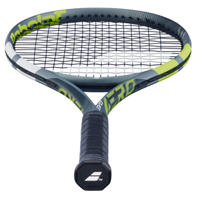 Babolat Evo Aero 2026 Tennis Racket Strung - Grey/Yellow Tennis Rackets Babolat