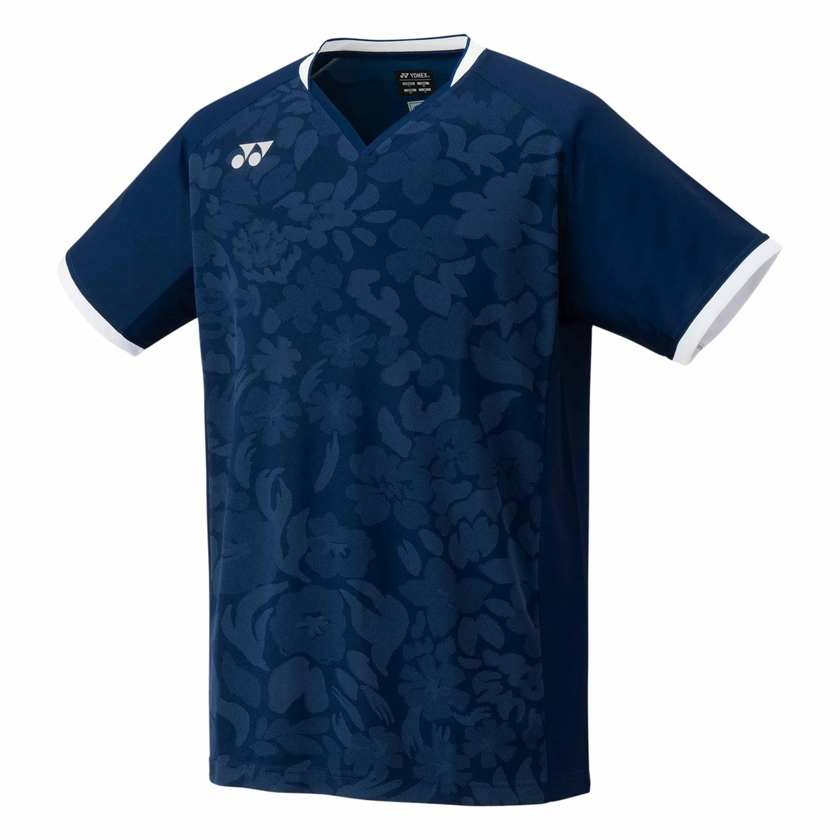 Yonex 10502 Crew Neck T-Shirt Men - Navy/Green