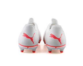 PUMA Future Play FG/AG Football Boots Men – Puma White/Fire Orchid