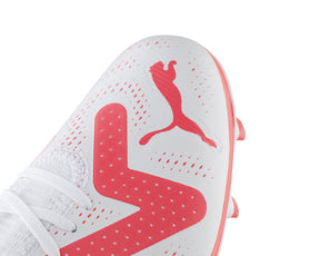 PUMA Future Play FG/AG Football Boots Men – Puma White/Fire Orchid