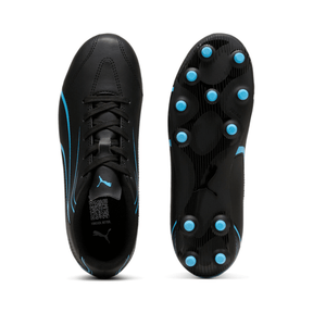 Puma Vitoria FG/AG Football Boots Junior - Puma Black/Luminous Blue