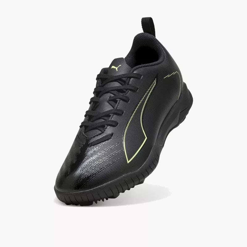 Puma Ultra 6 Play TT Football Boots Junior - Puma Black/Green shoes Puma