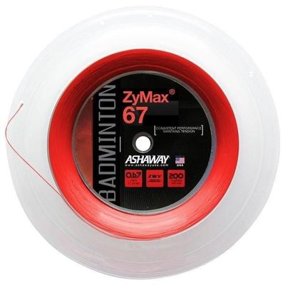 Ashaway Zymax 67 Badminton String Reel - Red