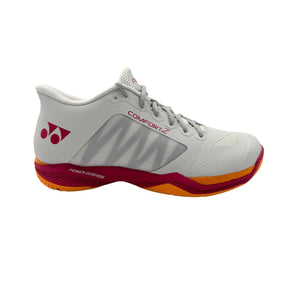 Yonex Power Cushion Comfort Z3 Wide Mid Badminton Shoe Unisex - White/Red