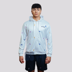 Pre-Order Yonex Night Rider – Unisex Zip Hoodie (Ink Blue) Yonex CNY2026 Zip Hood Sweat A Unisex Clothing Yonex