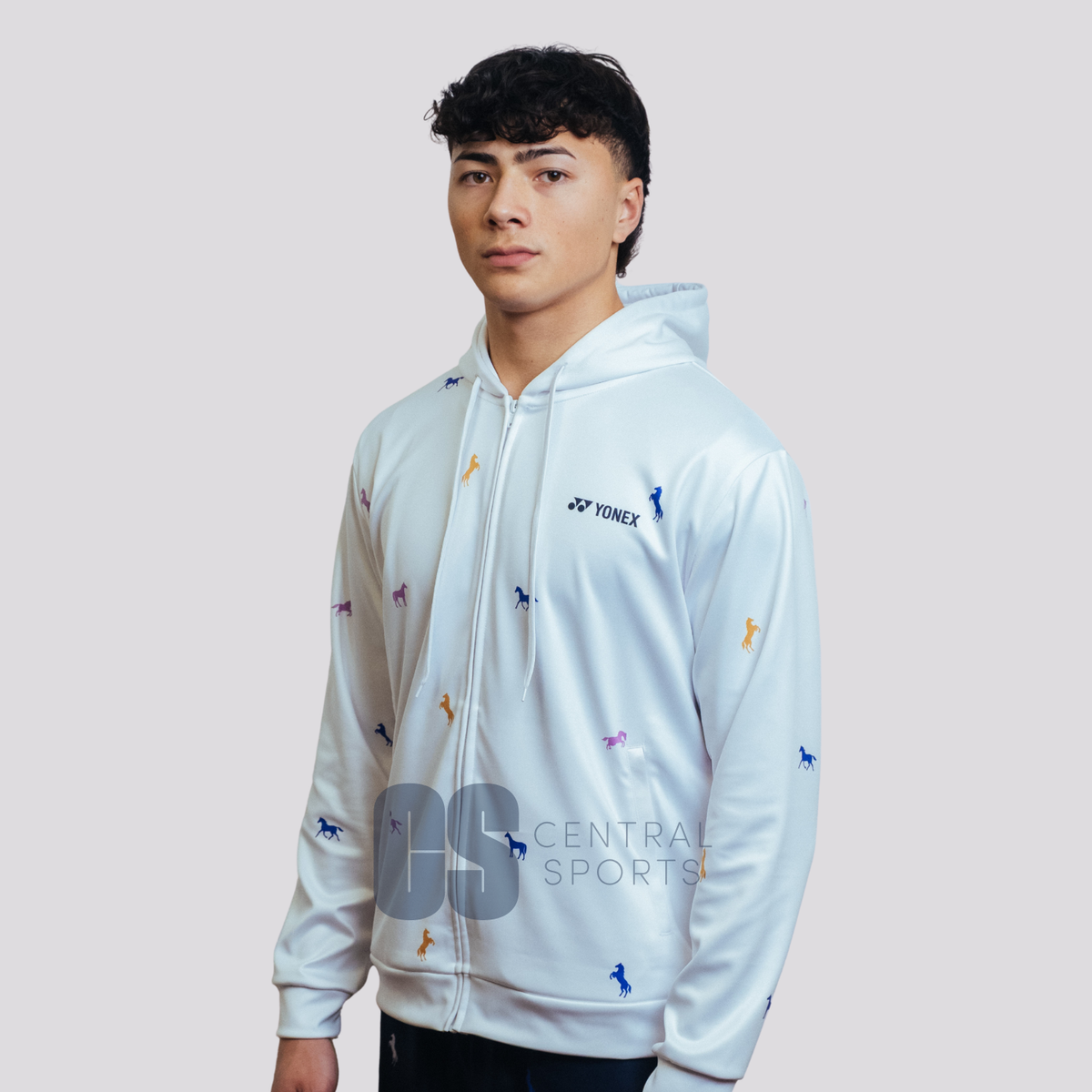 Pre-Order Yonex Heavenly Rider – Unisex Zip Hoodie (White) Yonex CNY2026 Zip Hood Sweat A Unisex Clothing Yonex