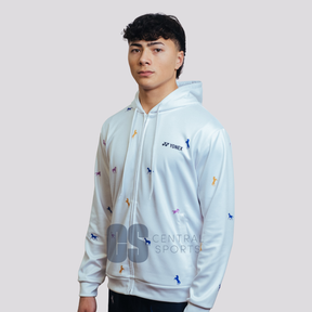 Pre-Order Yonex Heavenly Rider – Unisex Zip Hoodie (White) Yonex CNY2026 Zip Hood Sweat A Unisex Clothing Yonex