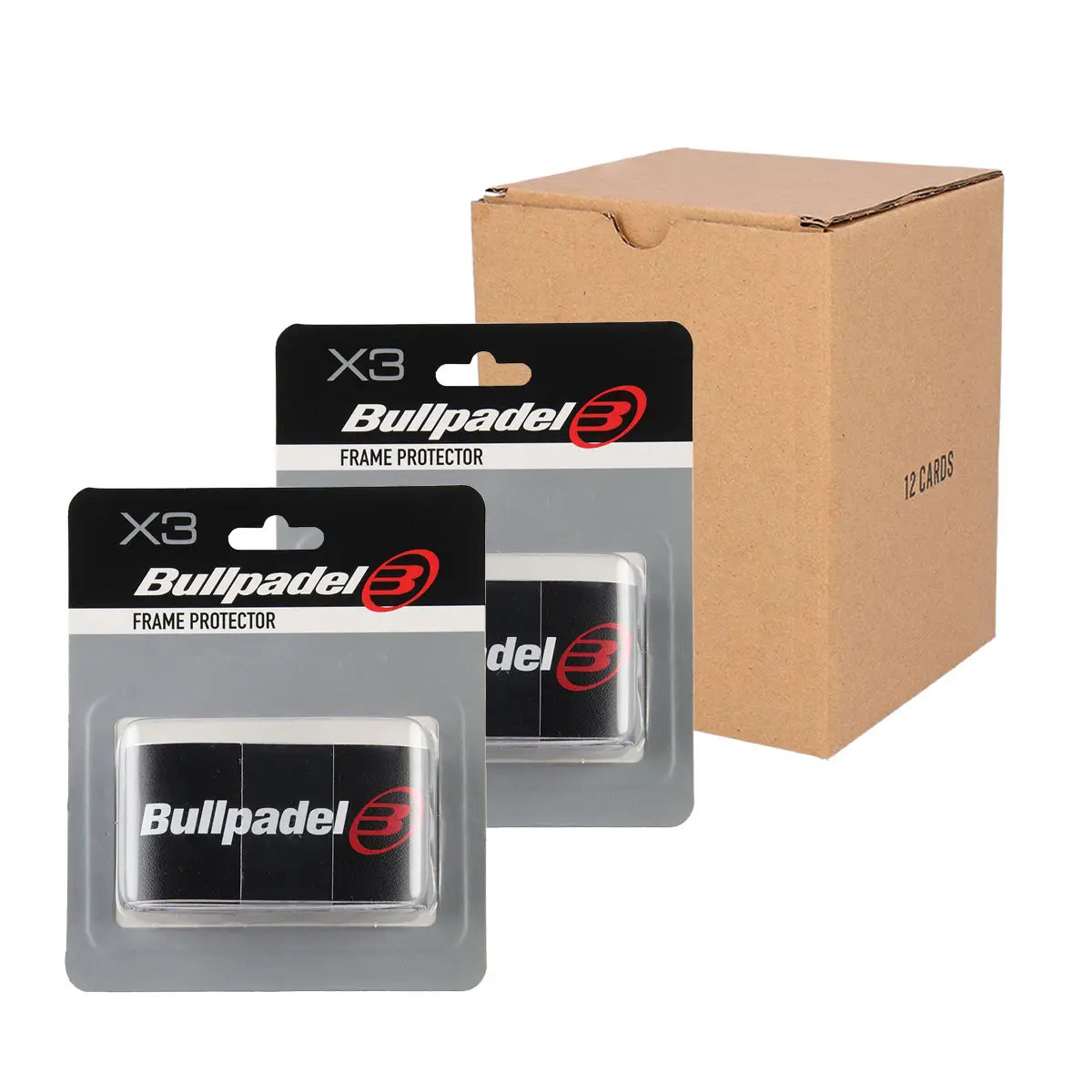 Bullpadel Frame Protector 450851 (Black/Transparent)