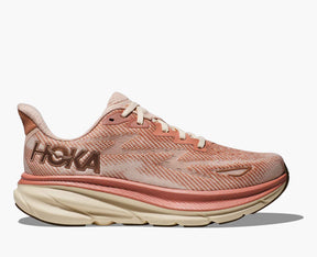 Hoka Clifton 9 Running Shoes Women - Brown