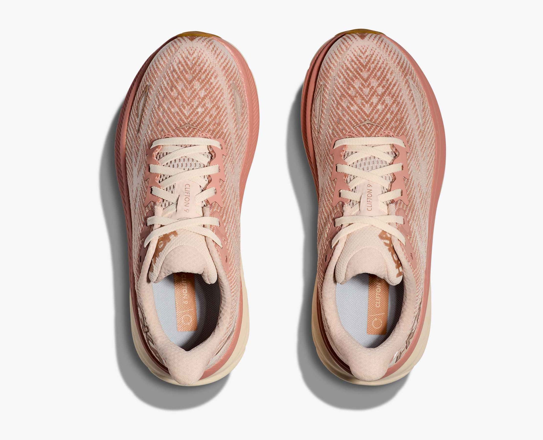 Hoka Clifton 9 Running Shoes Women - Brown