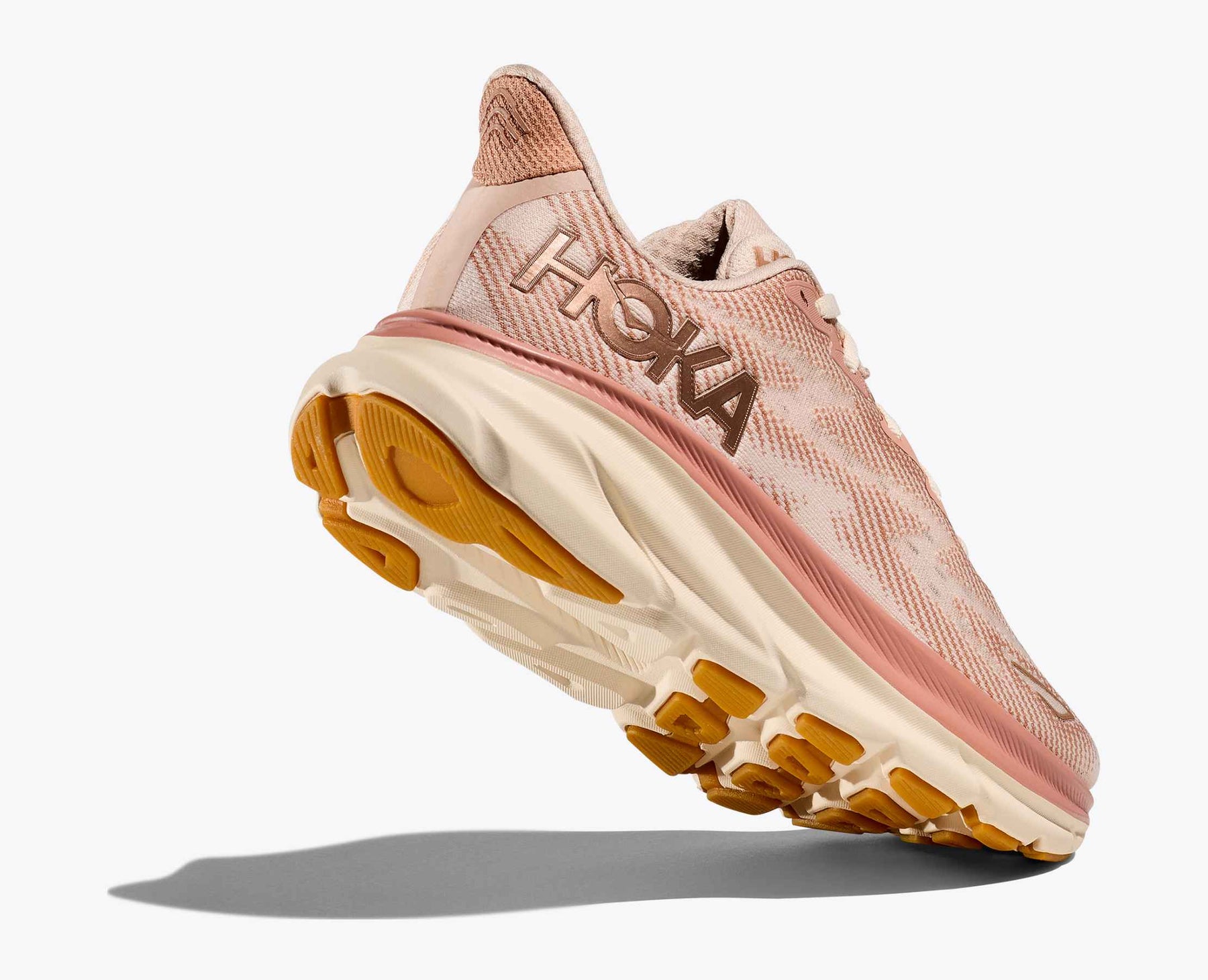 Hoka Clifton 9 Running Shoes Women - Brown