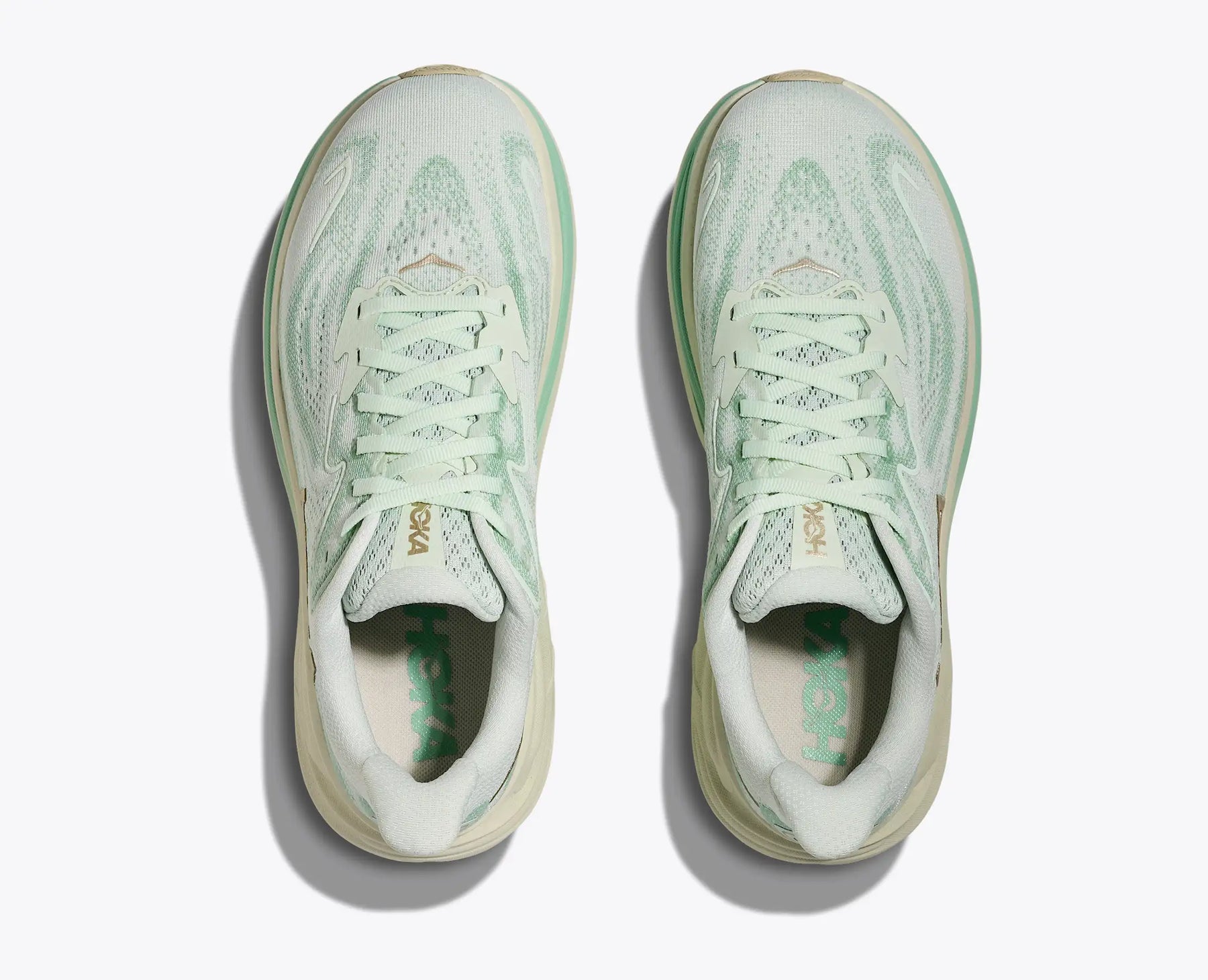 Hoka Clifton 10 Running Shoe Women - Seagrass/Fern