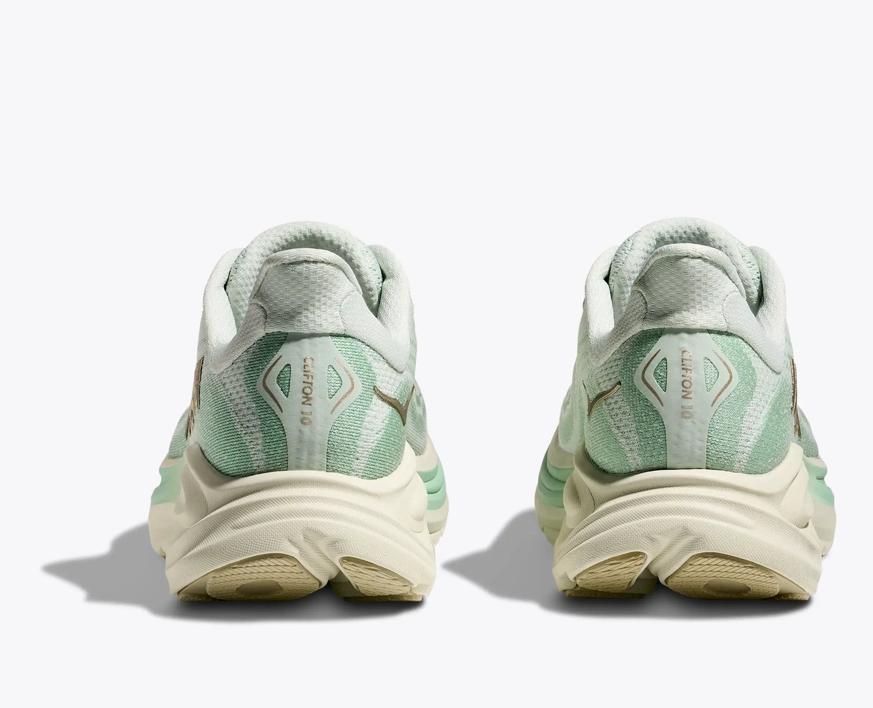 Hoka Clifton 10 Running Shoe Women - Seagrass/Fern