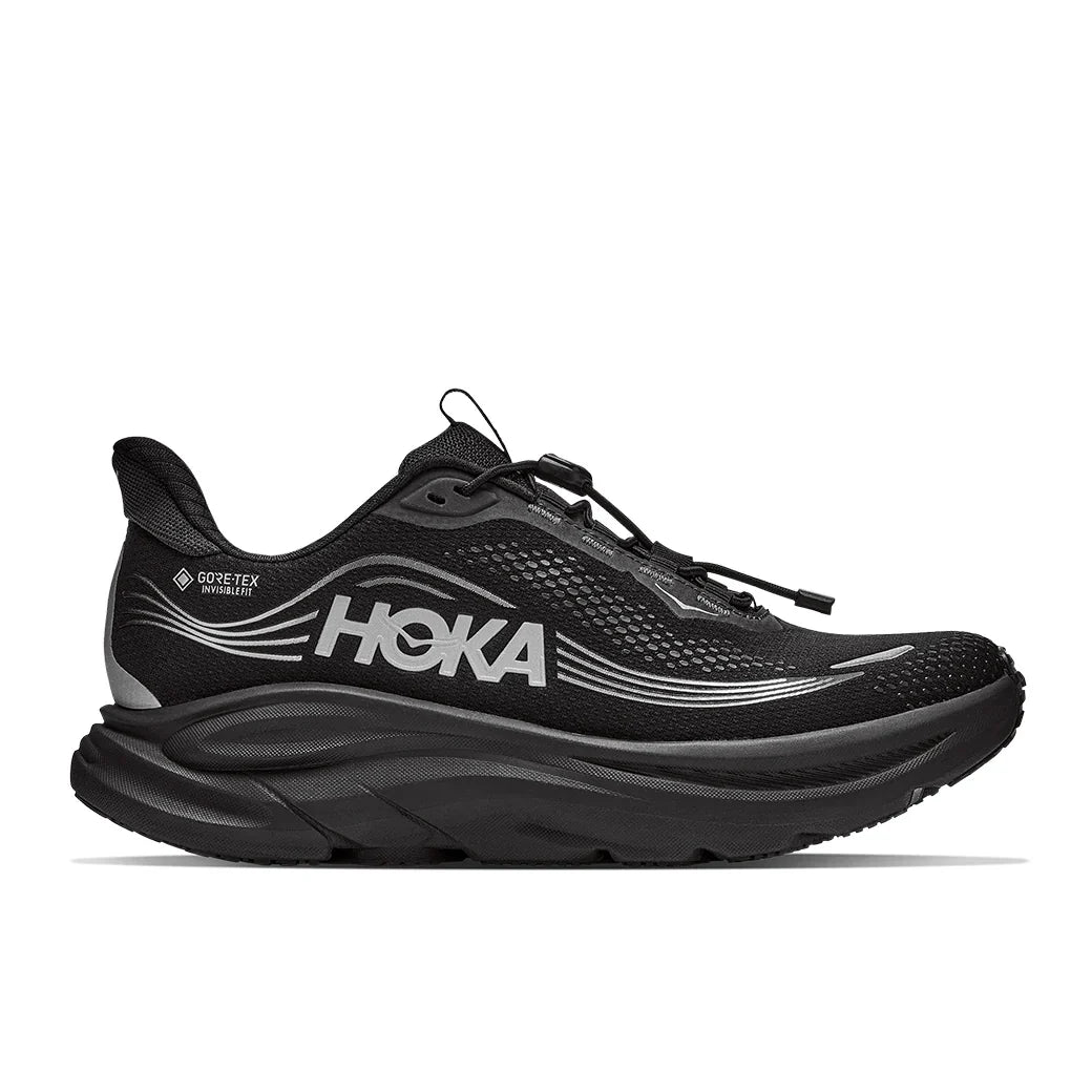 Hoka Clifton 11 GTX Trail Shoe Men - Black/Black
